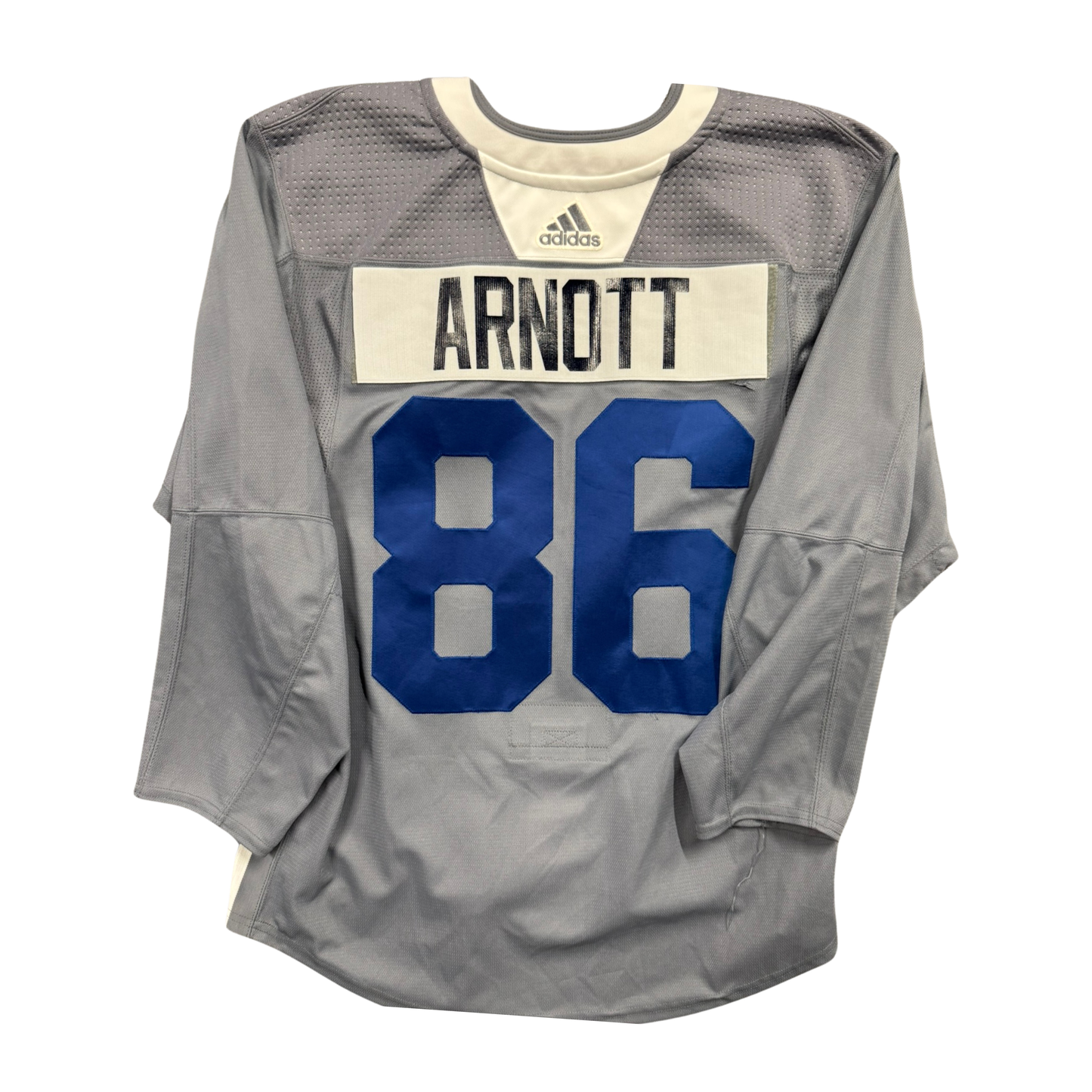 #86 Adidas Grey Training Camp Jersey