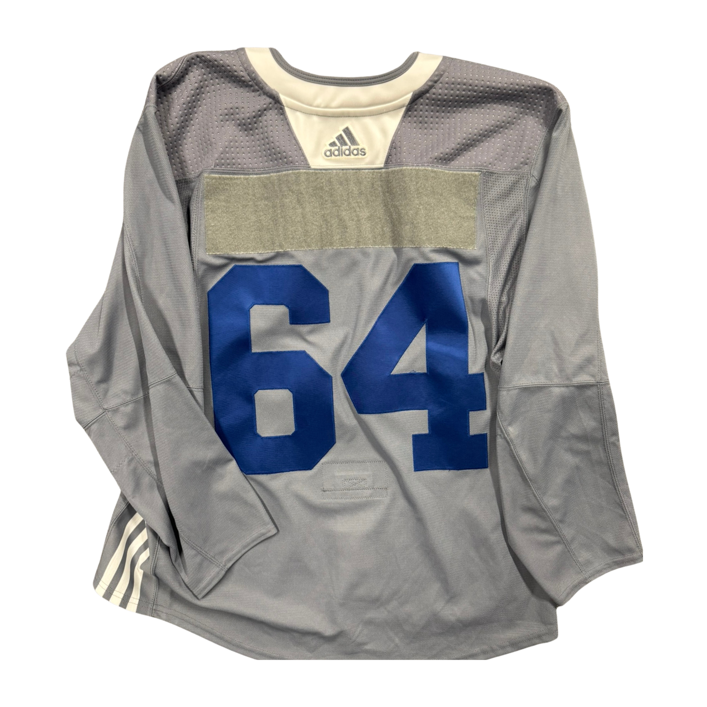 #64 Adidas Grey Training Camp Jersey