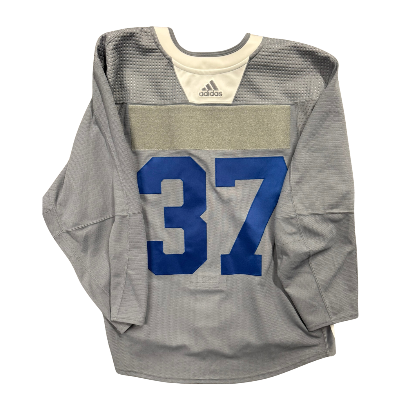 #37 Adidas Grey Training Camp Jersey