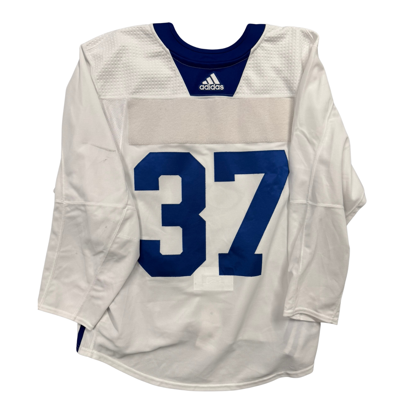 #37 Adidas White Training Camp Jersey