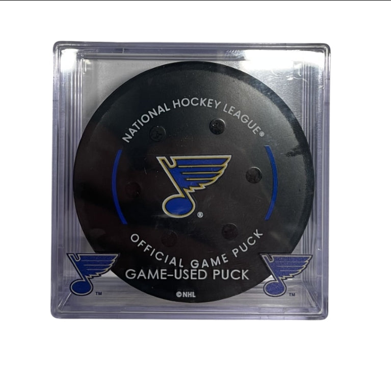 STL v TBL 11/5/24 Game-Used Puck